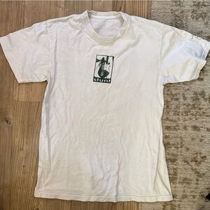 White Short Sleeve Graphic Tee